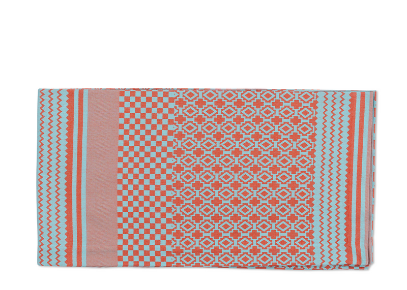 Penta Tablecloth - Coral