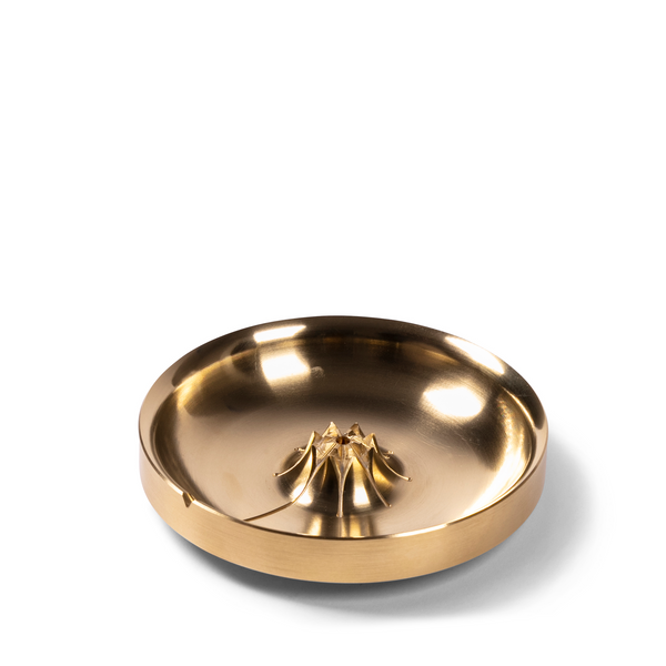 Agave Basin Burner - Satin Brass