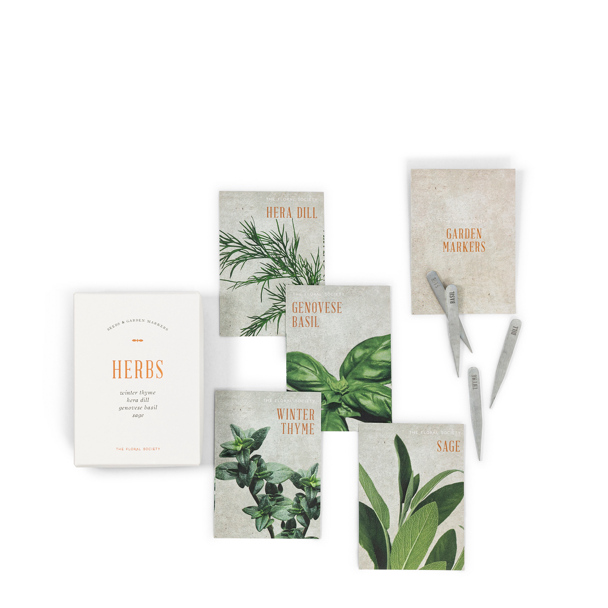 herb garden seed kit The Floral Society Herb Seed Kit in White at Nordstrom
