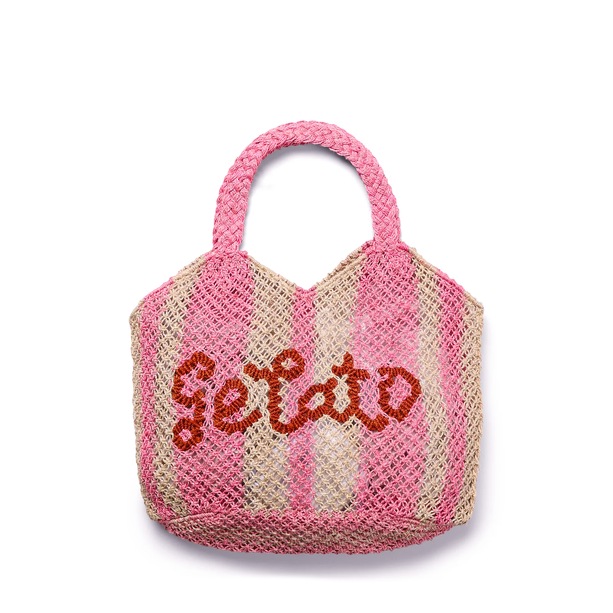 Gelato Stripe Tote - Drew Rose