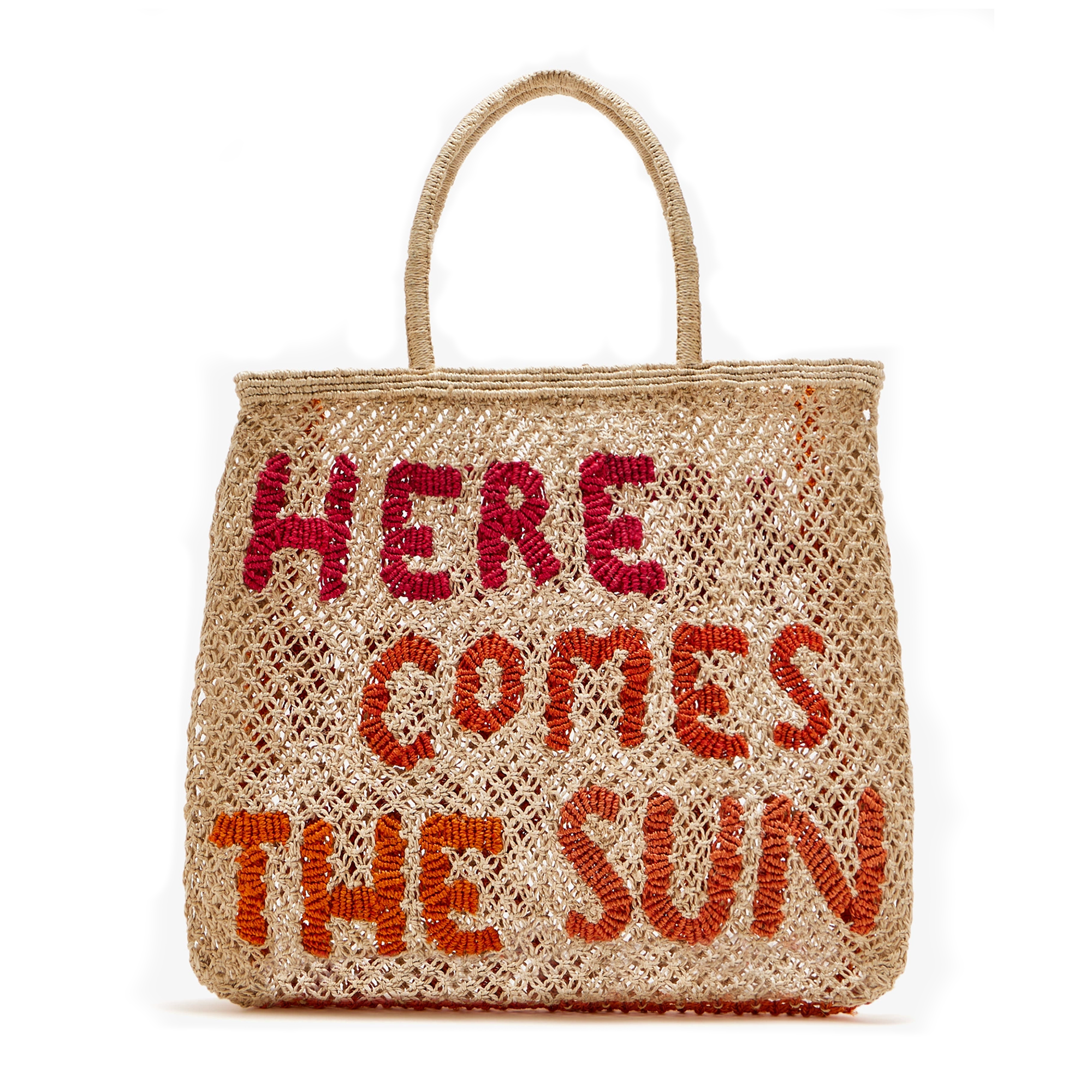 Here Comes The Sun Tote Natural - Large