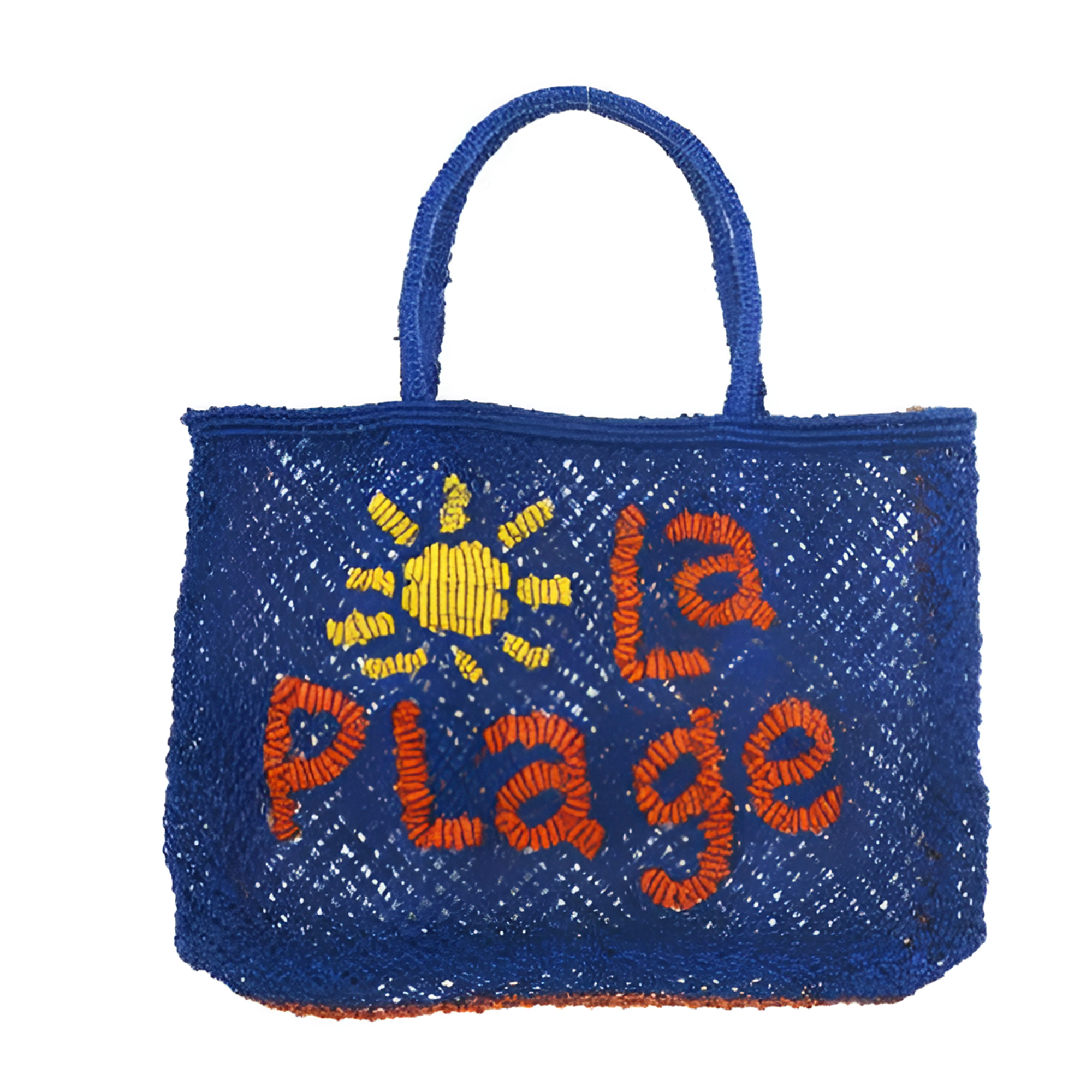 La Plage Tote Indigo - Small