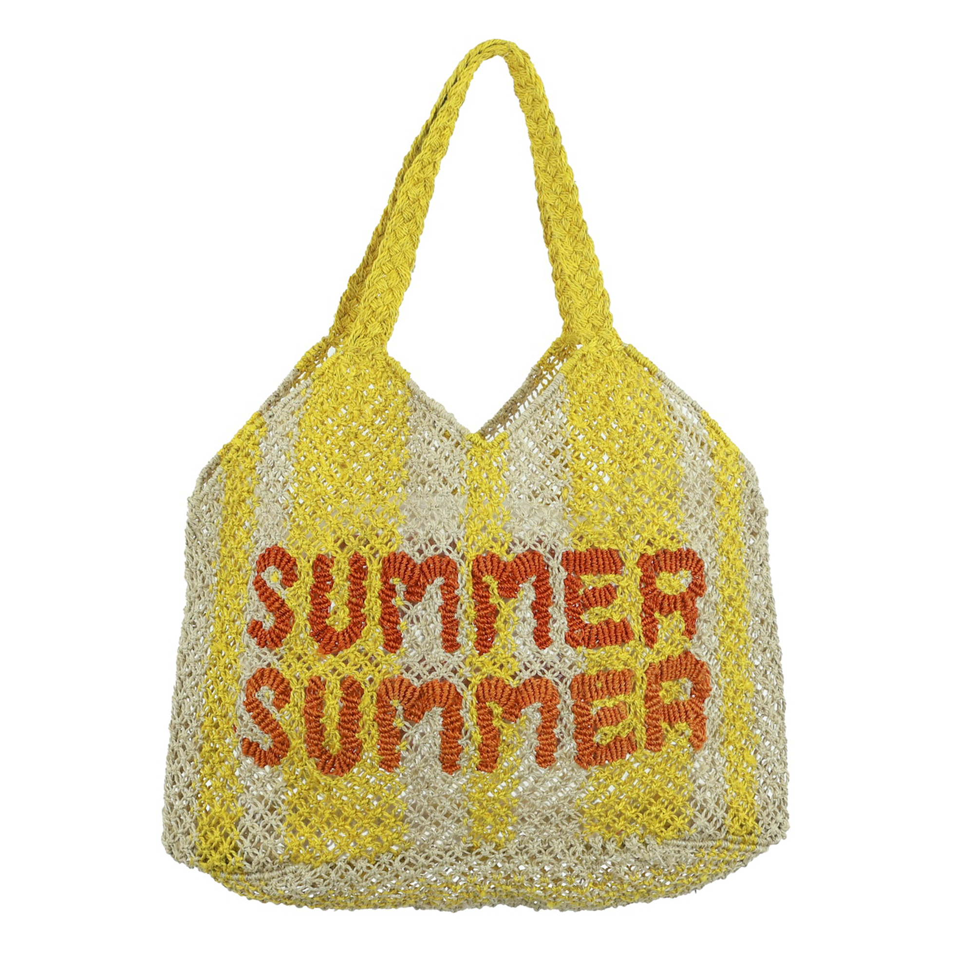 Summer Summer Stripe Tote - Drew Yellow