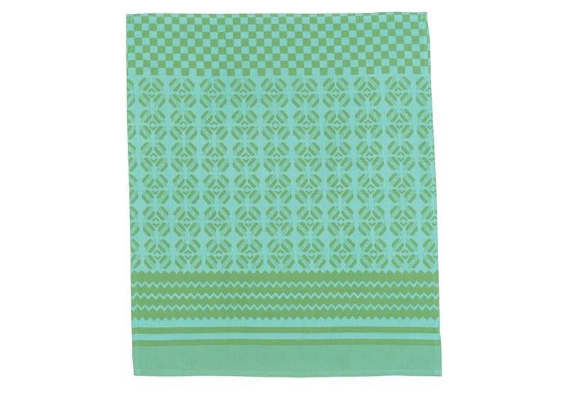 Penta Tea Towel - Floral Lime
