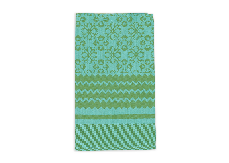 Penta Tea Towel - Floral Lime