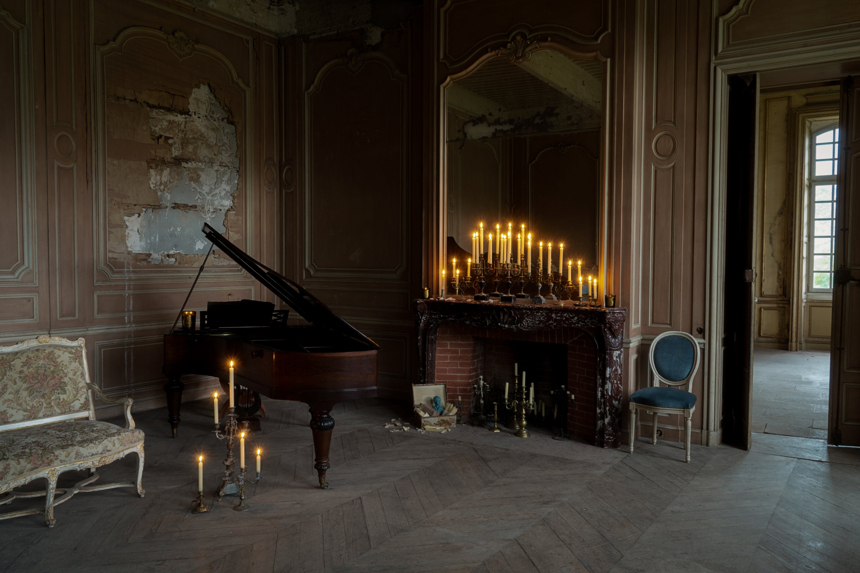 Tapered Candle - White Royale