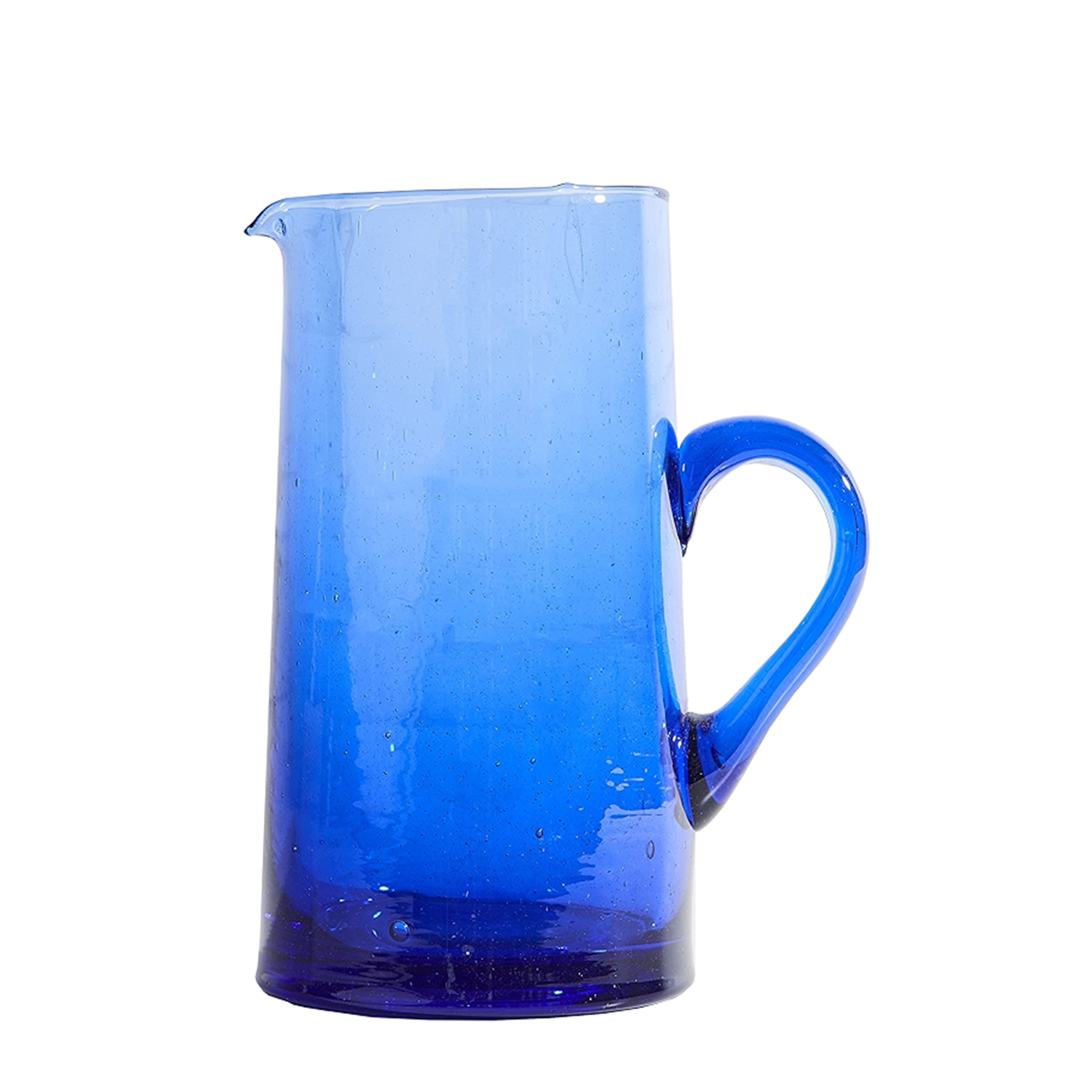 Moroccan Cone Jug - Blue