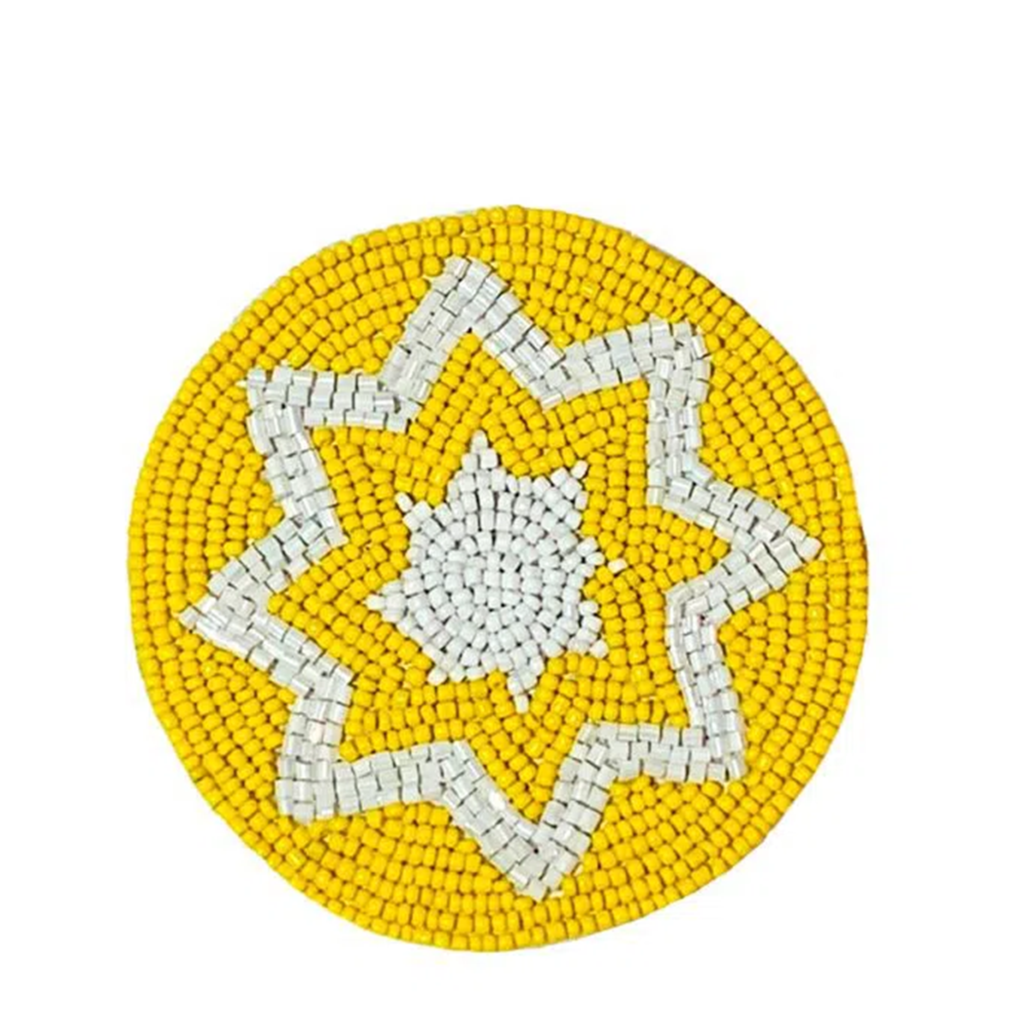 Capri Coasters - Yellow + White