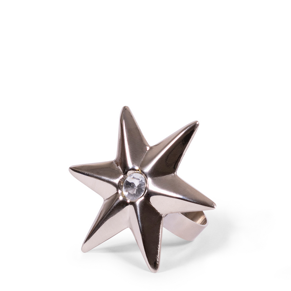 Star Napkin Ring - Silver