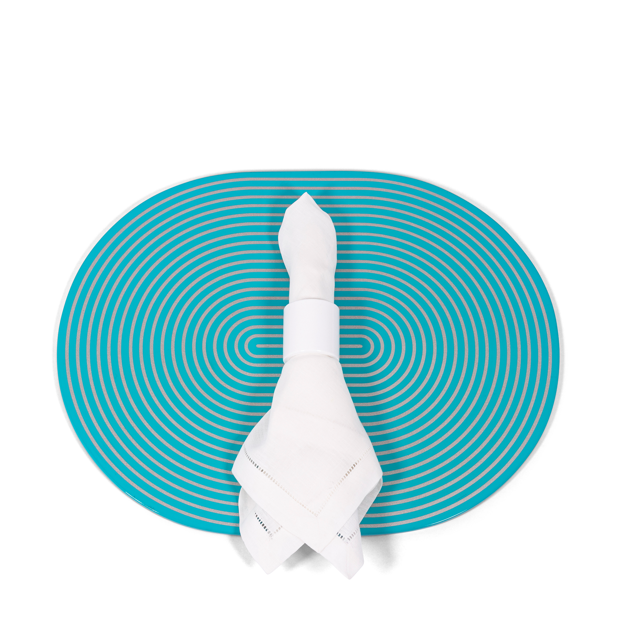 Lacquer Napkin Ring - White