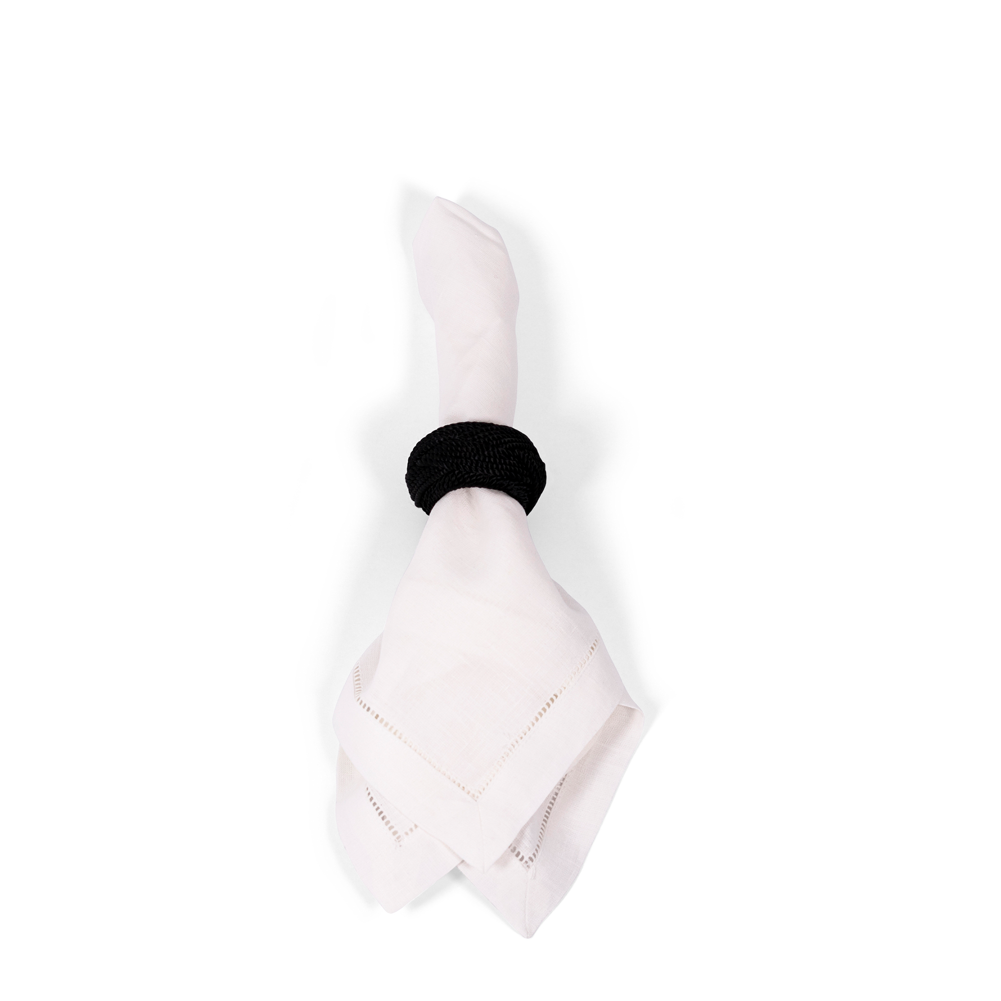 Rope Napkin Ring - Black