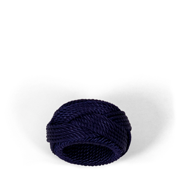 Rope Napkin Ring - Navy