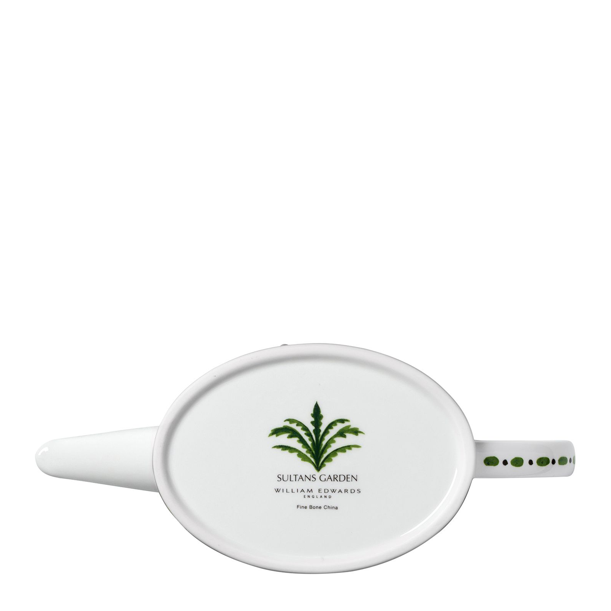 Sultan’s Garden Oval Teapot + Lid