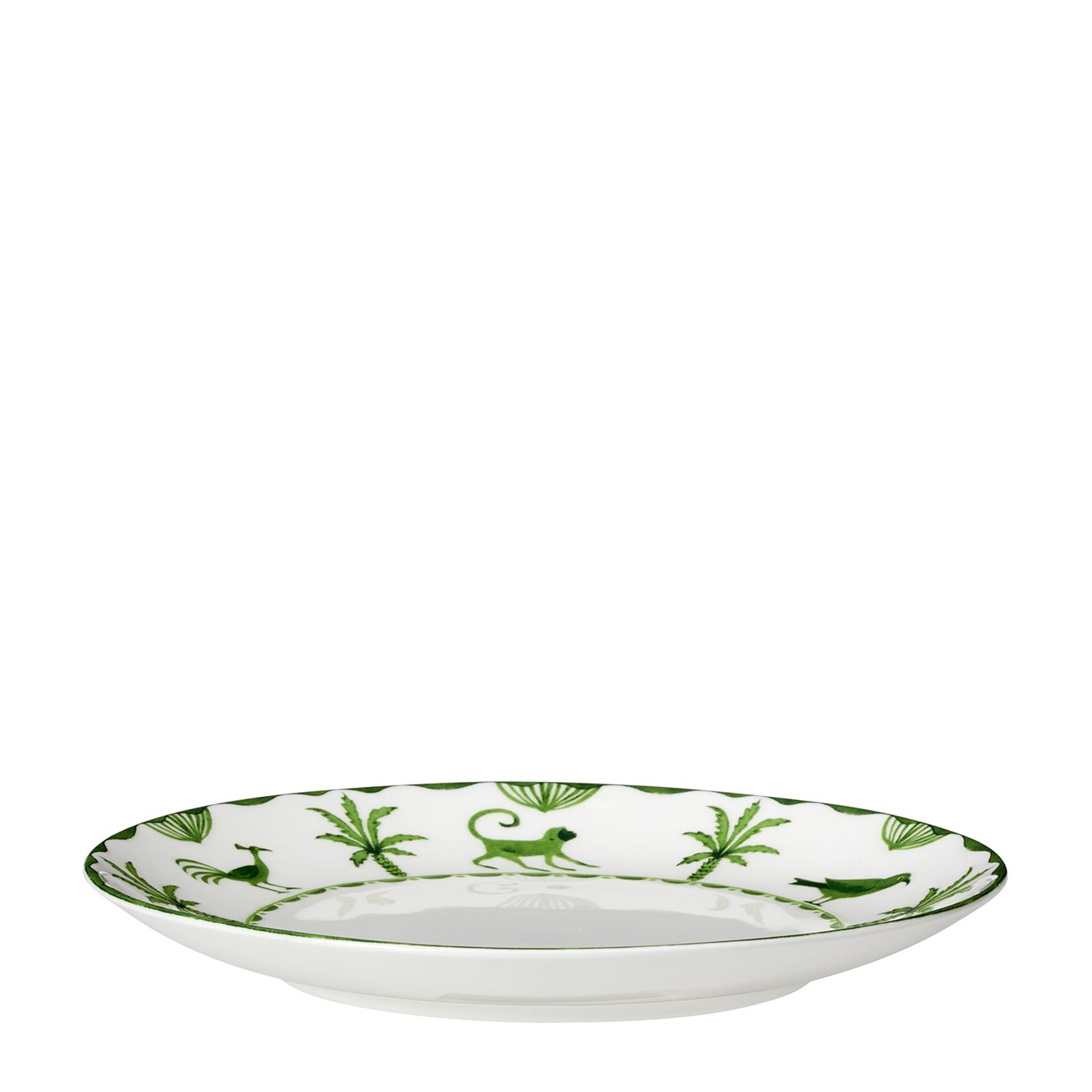Sultan’s Garden Plate — Jungle Rim Green