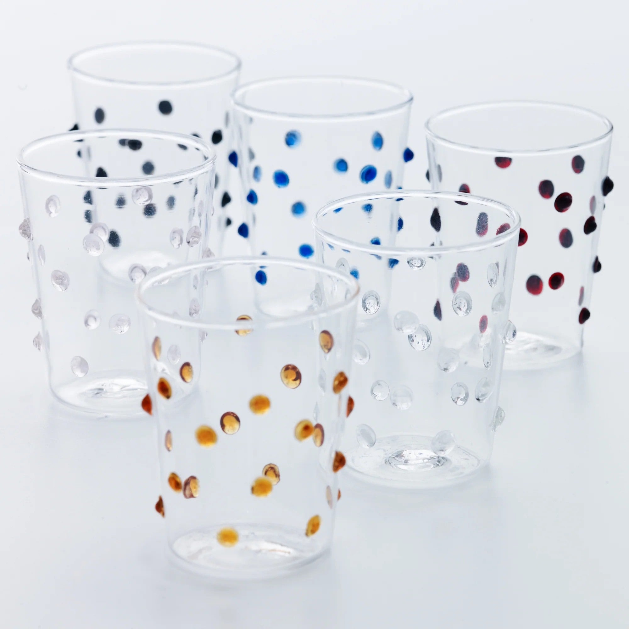 Junior Party Tumbler - Yellow Dots