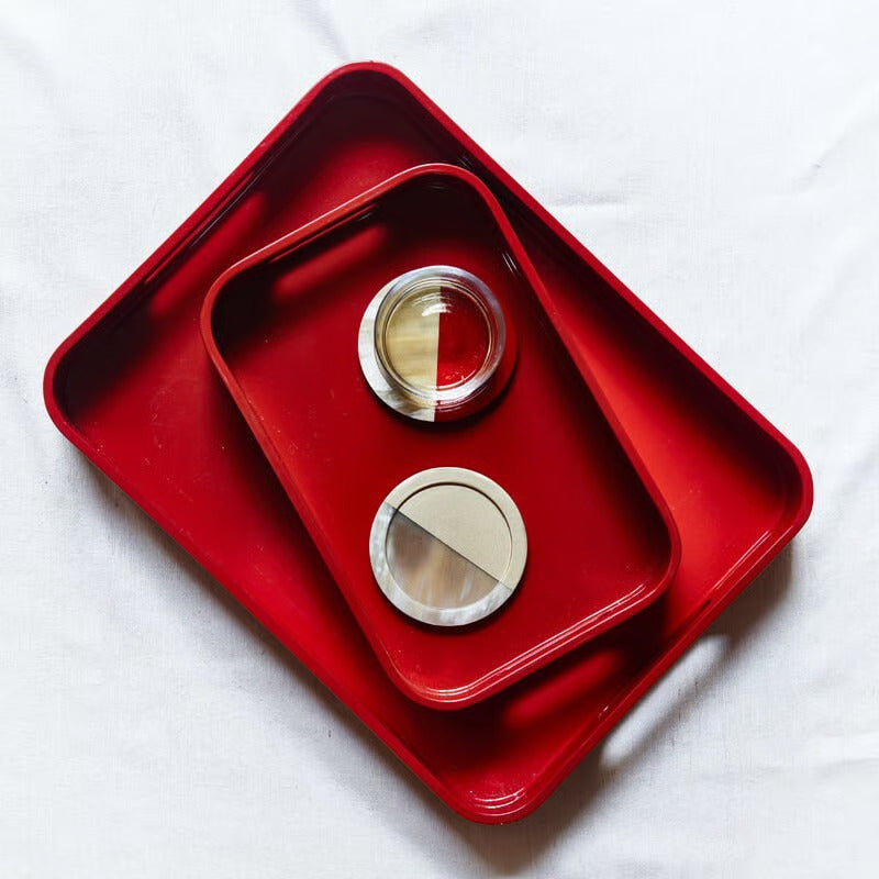 Lacquer Tray - Red