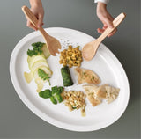 Grande Porcelain Oval Platter