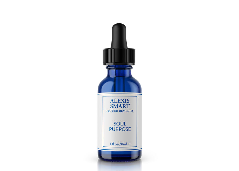 A 30 ml bottle of flower remedy, designed to support healing, fulfillment and finding your path.