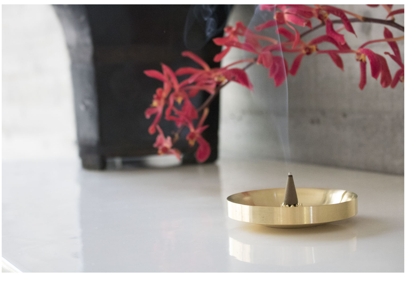 Agave Basin Burner - Satin Brass
