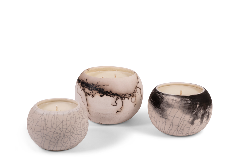 Raku Candle