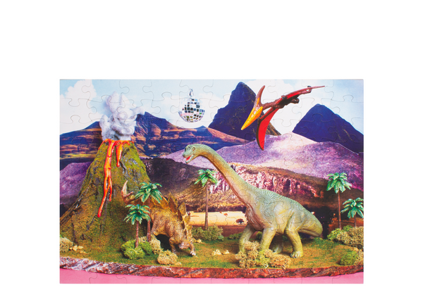 100 Piece Puzzle - Dino Discotheque