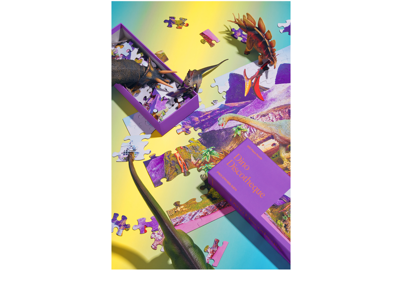 100 Piece Puzzle - Dino Discotheque