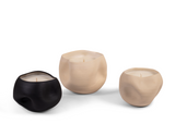 River Rock Candle - Black