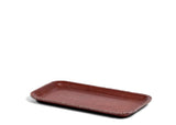 Rectangular Leather Tray - Brown