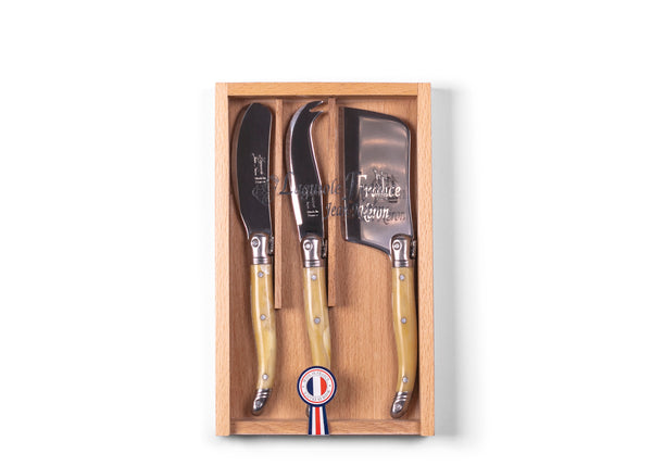 Mini Cheese Utensils - Pale Horn