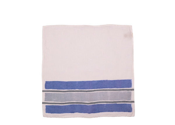 Rigato Napkin - Blue + Slate