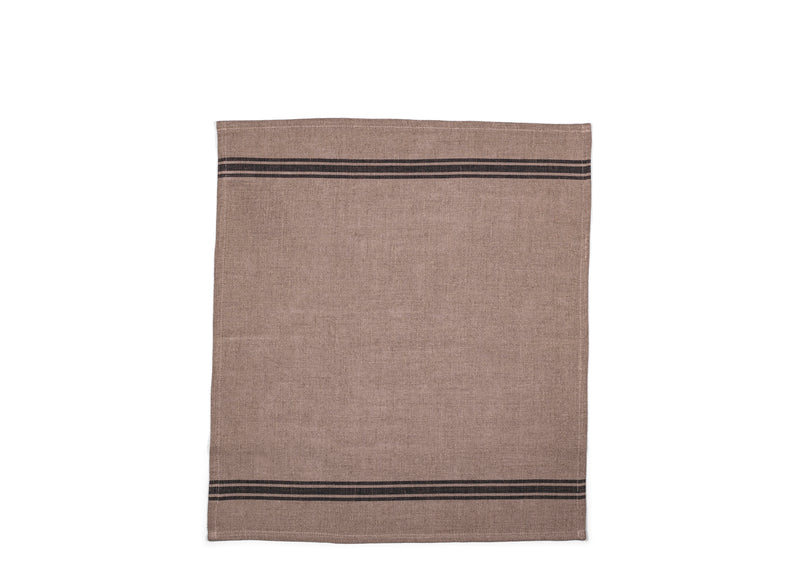 Monogramme Napkin - Black