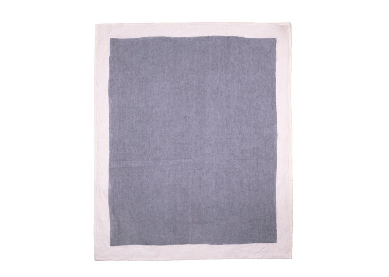 Painted Tea Towel - Grey