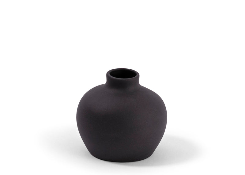 Ceramic Blossom Vase - Smoke
