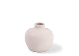 Ceramic Blossom Vase - Matte White