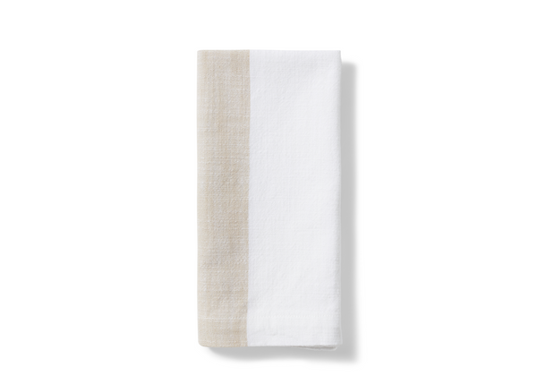 Color Block Napkin - Oat