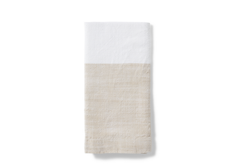 Color Block Napkin - Oat
