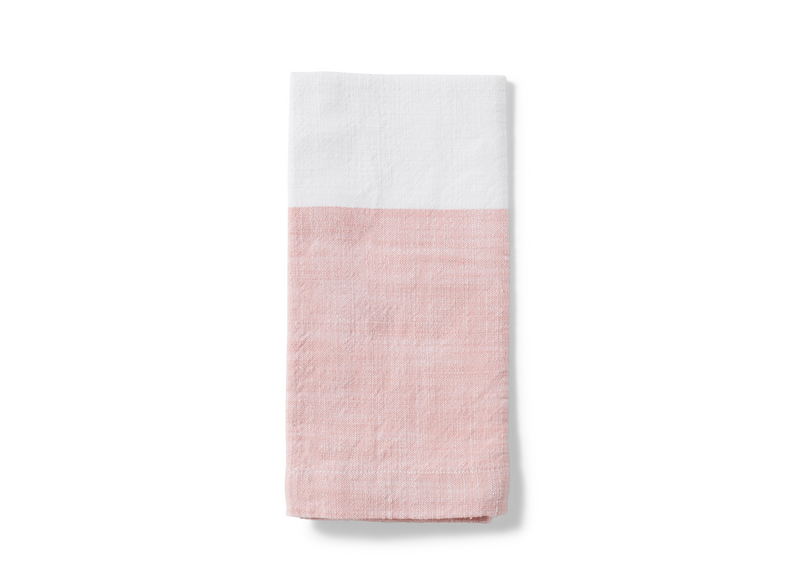 Color Block Napkin - Blush
