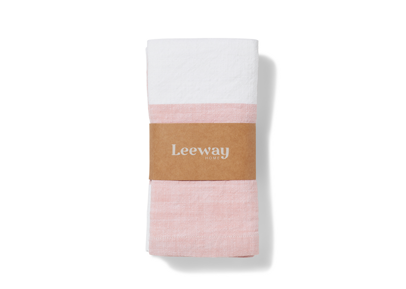 Color Block Napkin - Blush
