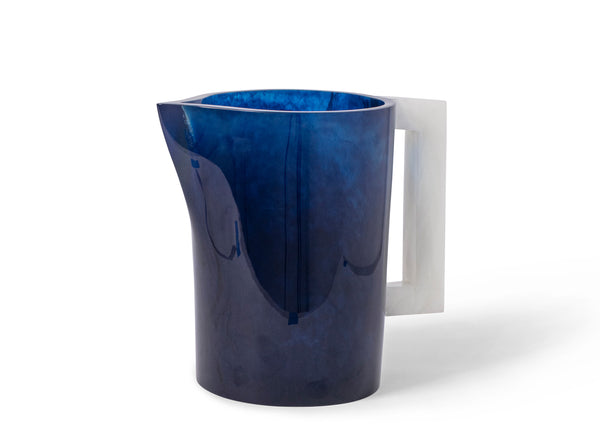 Pearl's Pitcher - Navy + White