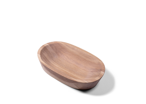 Oval Bowl - White Oak