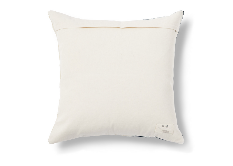 Pila Handwoven Pillow - Midnight Blue