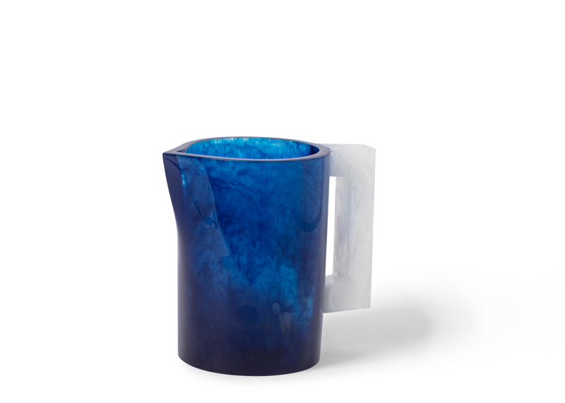 Pearl's Pitcher - Navy + White