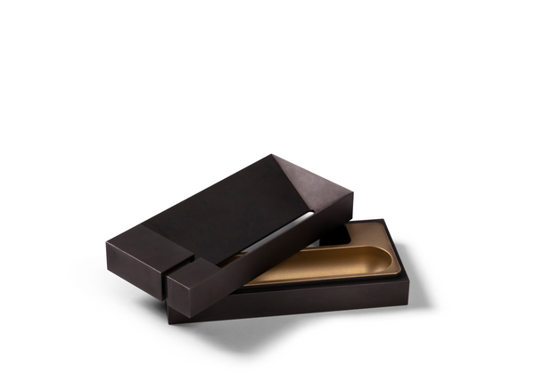 Ni Incense Box Burner - Blackened Brass