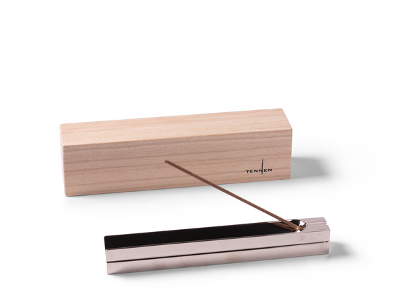 Narrow Incense Stick Burner - Polished Nickel