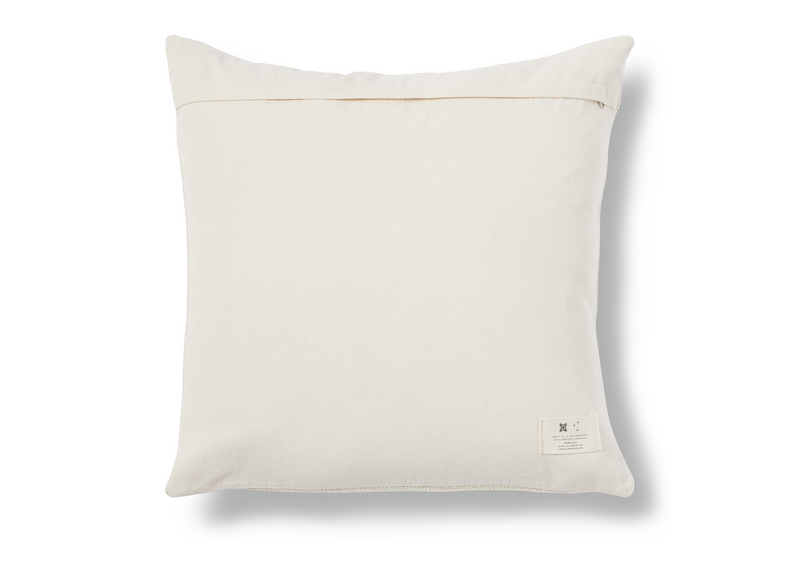 Zona Handwoven Pillow - Ivory